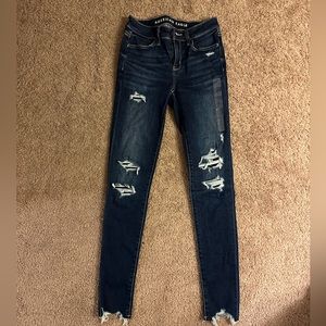 NEVER WORN american eagle next level stretch “long” jeans